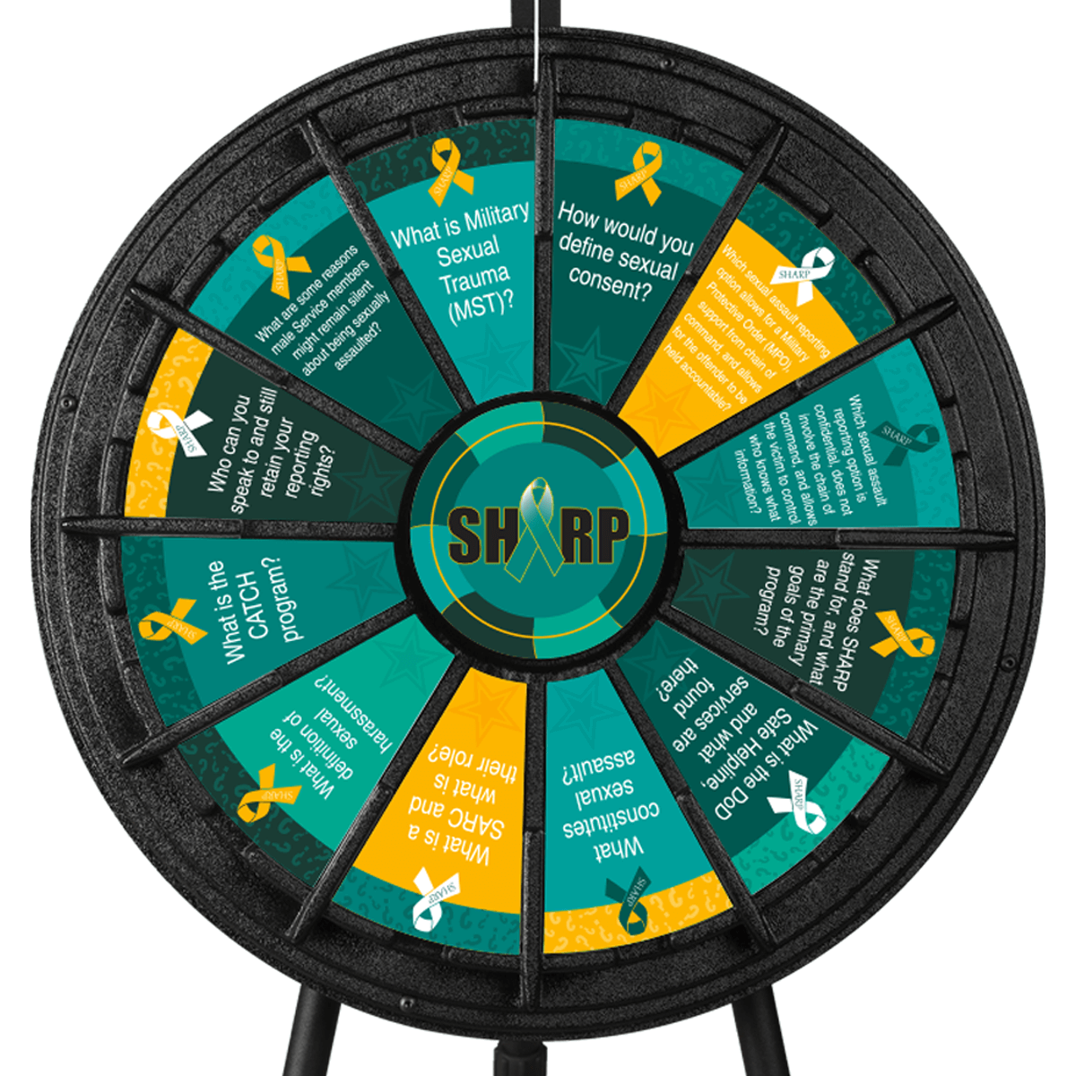 Open Sharp Course Wheel SHARP Mini Wheel- Graphics Only