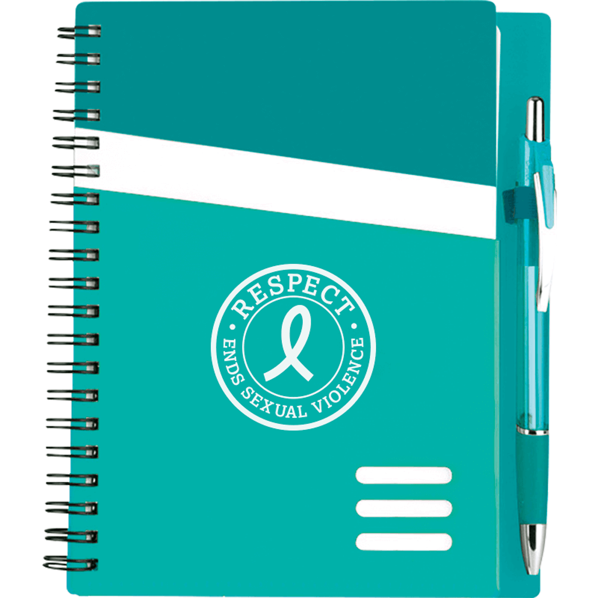 Channel Notebook Teal Set