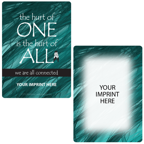 Sexual Assault Awareness Playing Cards (Native)
