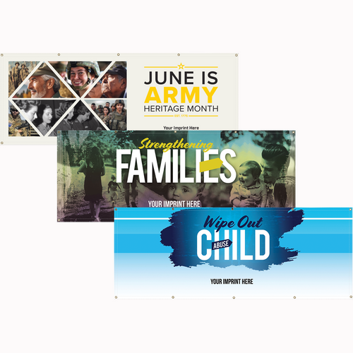 3' x 8' Full-color Hanging Banner