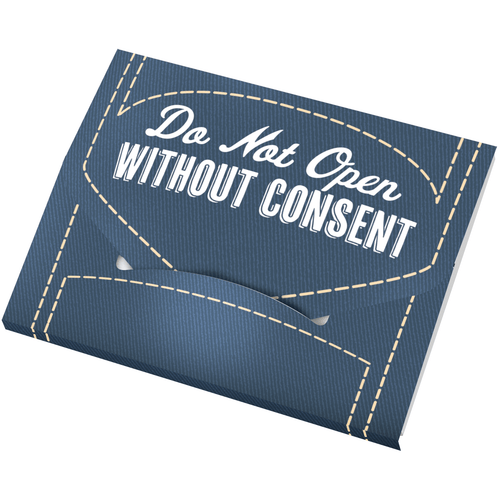 Don't Open Without Consent Notepad