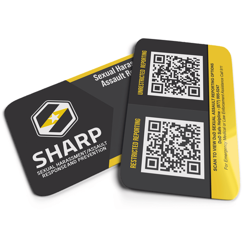 SHARP Reporting Wallet Card