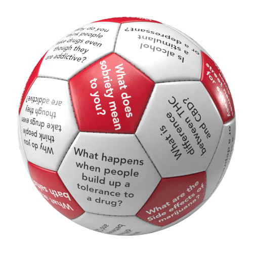 Substance and Alcohol Awareness Thumball