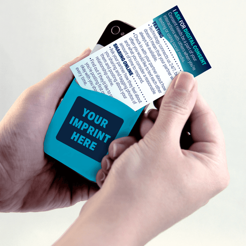 Digital Consent Phone Pocket Wallet Card