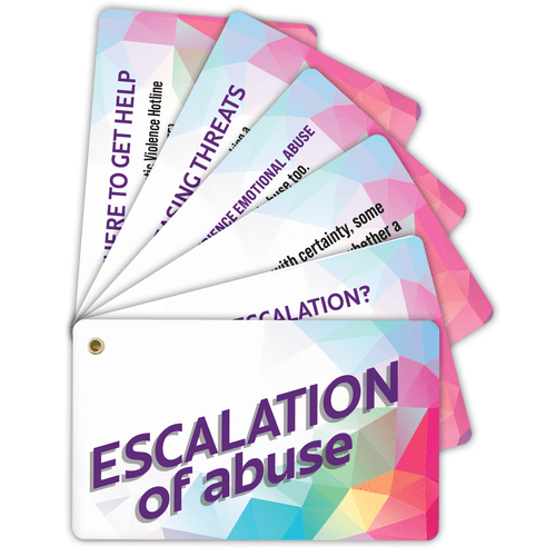 Escalation of Abuse Info Cards
