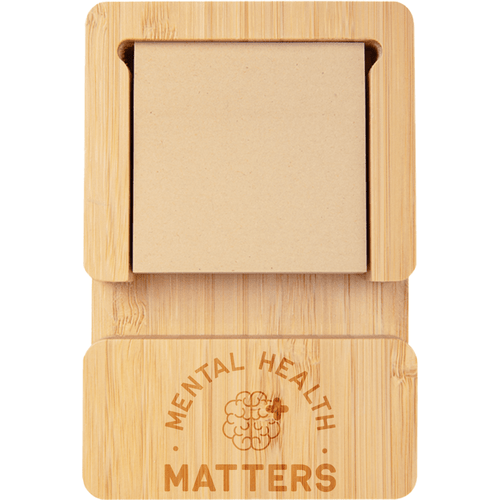 Bamboo Phone Holder with Multi-Port Hub