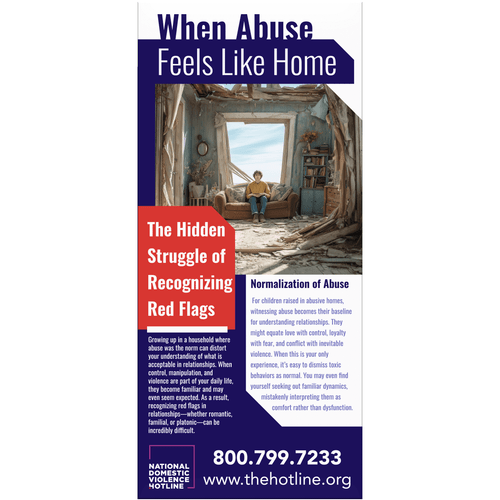 When Abuse Feels Like Home Rack Card