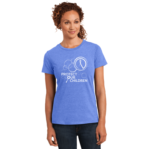Women's Child Abuse Awareness T-Shirt