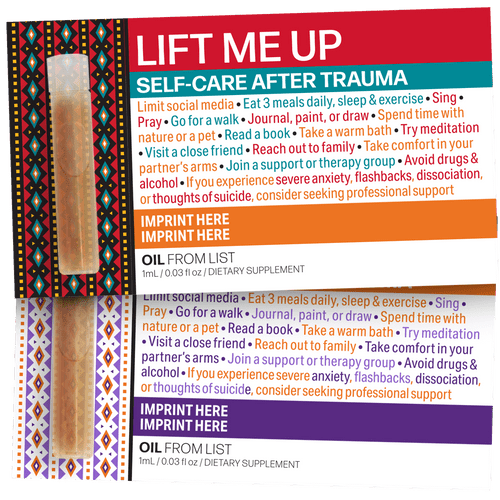 Self-care Card with Essential Oils - Native