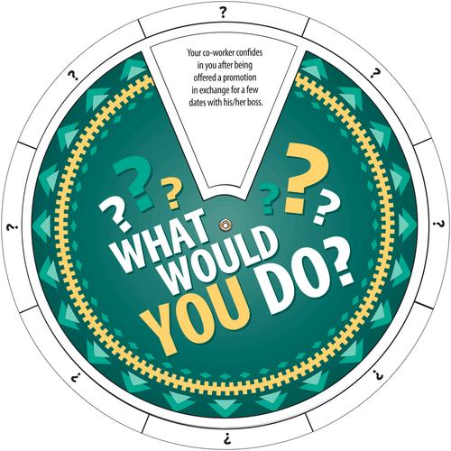 "What Would You Do?" Edu-Wheel - Native