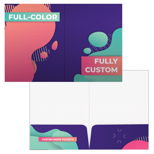 Custom Full-Color Folder