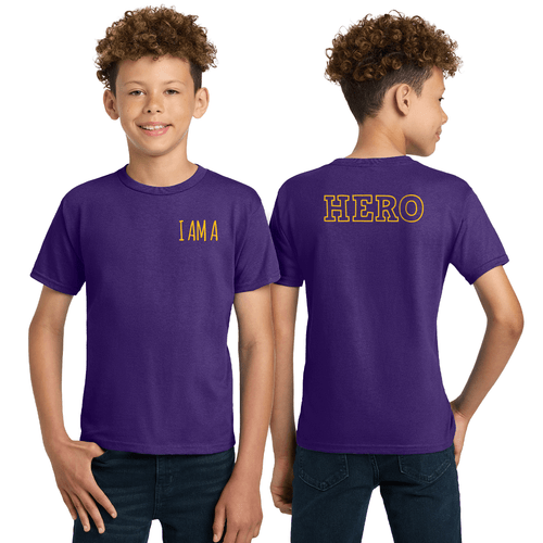 Youth Custom T-Shirt (color) - 1 c/2 loc