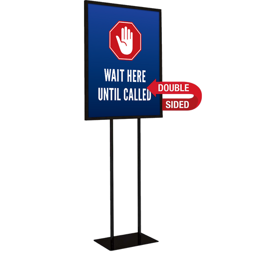 Floor Sign Double-Sided