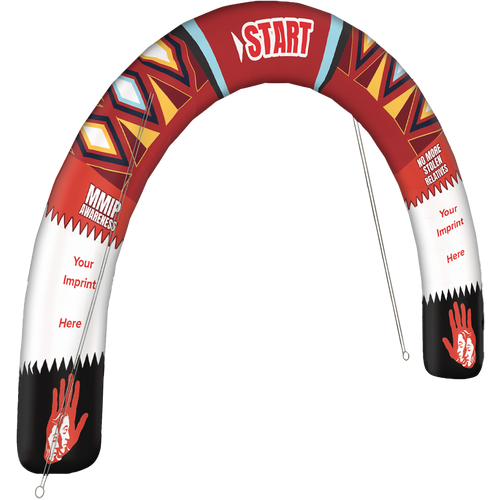 Inflatable Arch 15' x 10' - MMIP Awareness
