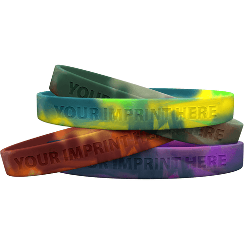 Silicone Swirls Bracelet