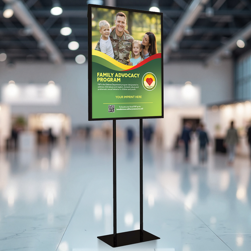 Program Floor Sign Military