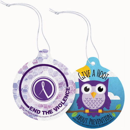 Domestic Violence Awareness Air Freshener
