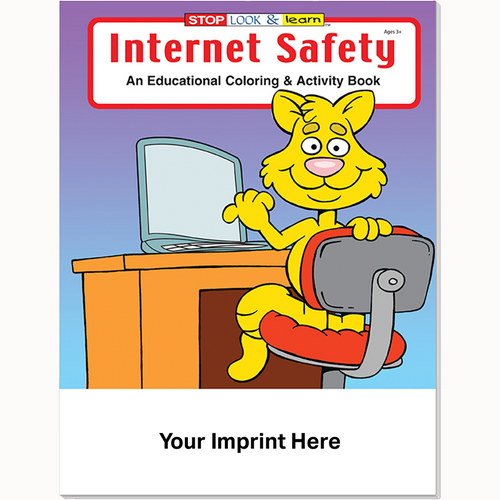 Internet Safety Coloring & Activity Book