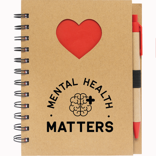 Heart Notebook and Pen