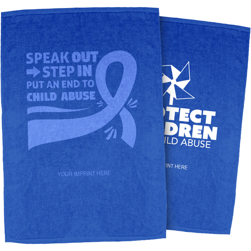 Royal Blue Awareness Towel