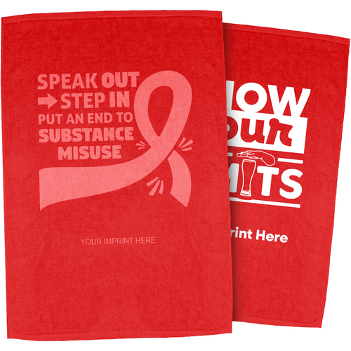 Red Awareness Towel