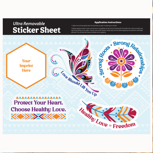 Healthy Relationships Decal Sheet