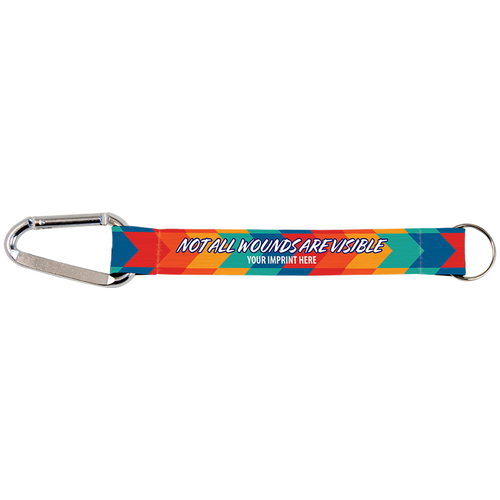 Not All Wounds Are Visible Key Strap - Native