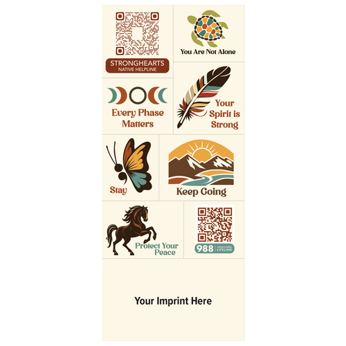 Suicide Awareness Magnet Set - Native