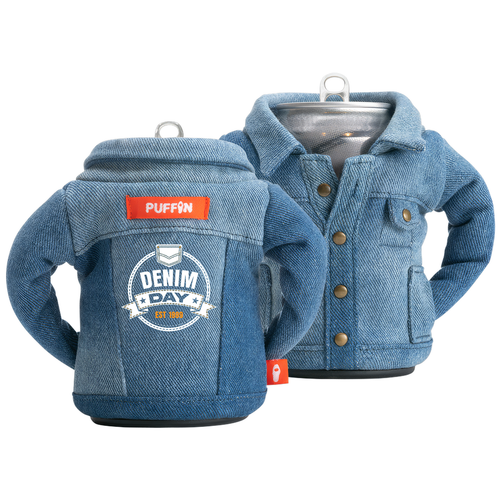 Denim Can Cooler by Puffin