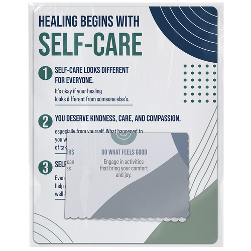 Healing Begins with Self-Care Cloth and Card