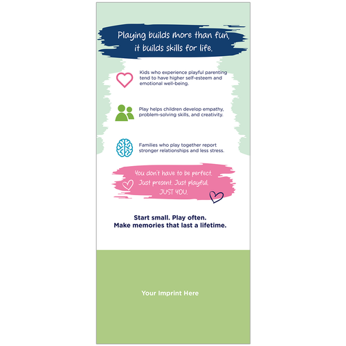 Ways to be a Playful Parent Rack Card