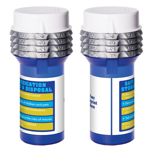 Safe Rx® Locking Pill Bottle Large