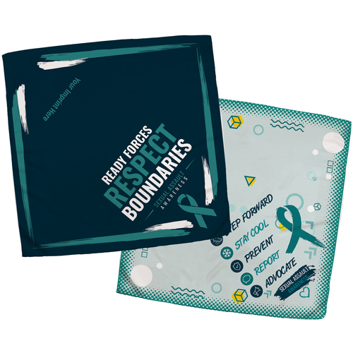 Sexual Assault Awareness Cooling Bandana - Military