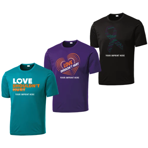 Unisex Awareness Performance Shirt 2 Colors 1 Lctn
