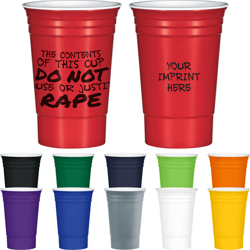 Insulated “Content Warning” Cup