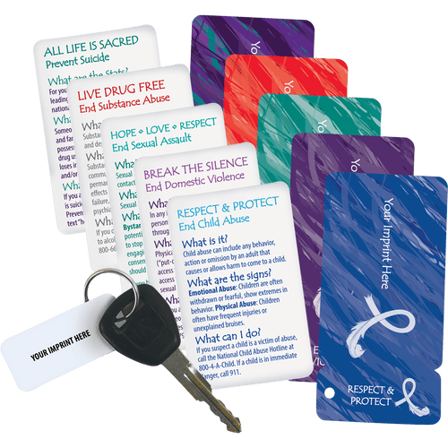 Awareness Wallet Card/Key Tag - Native