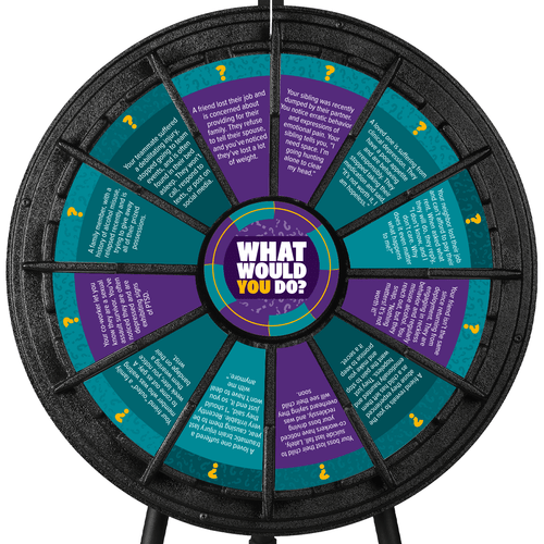 "What Would You Do?" Mini Wheel- Reaching Out Graphics Only
