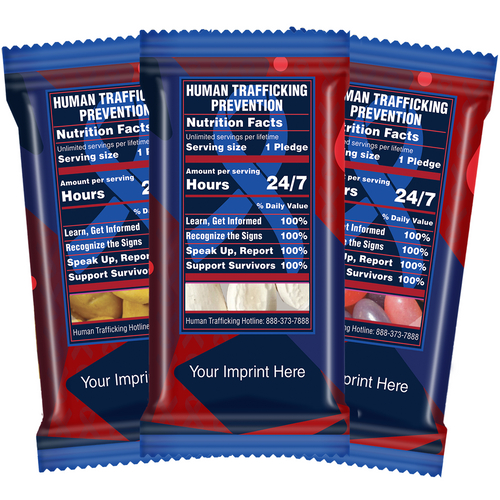 Human Trafficking Awareness Snack Pack
