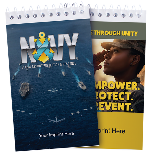 Sexual Assault Awareness Jotter - Military