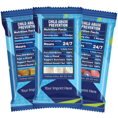 Child Abuse Awareness Snack Pack
