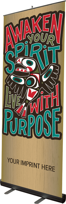 Well-Being Awareness Retract-A-Banner - Native