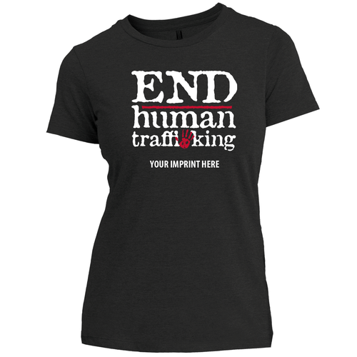 Women' s Trafficking Awareness T-shirt 2 clrs/1 lctn