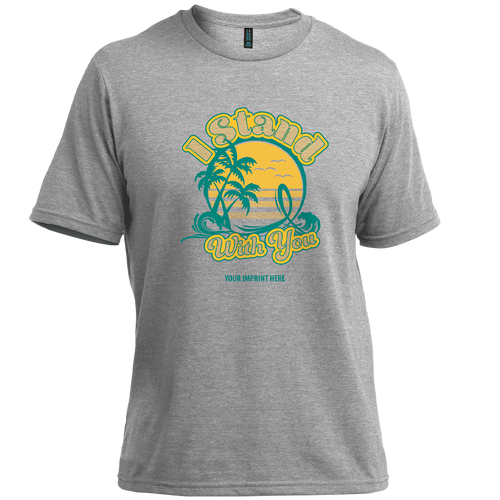 Unisex Sexual Violence Awareness T-shirt 2 clrs/1 lcnt