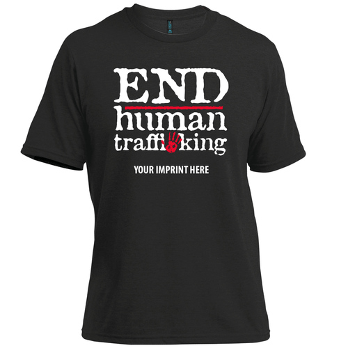 Unisex Trafficking Awareness T-shirt 2 colors/1 location