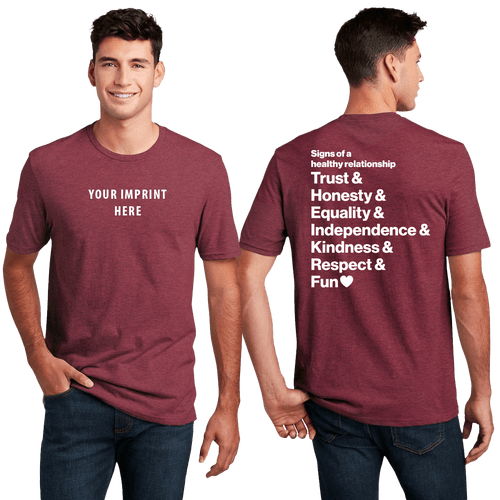 Unisex Dating Violence Awareness T-Shirt