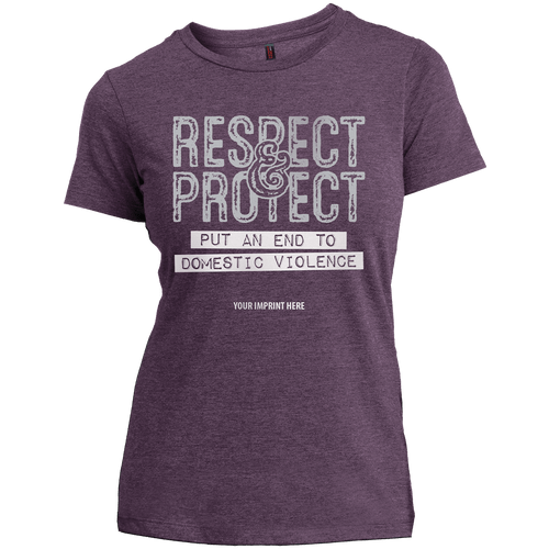 Women's Domestic Violence Awareness T-shirt 2 clrs/
