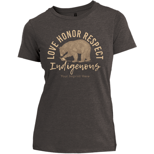 Womens Native American T-shirt 2 clrs/1 lctn