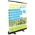 Tabletop Retract-a-banner