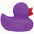 Purple Rubber Duck Small 2"