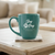 Teal Stoneware Mug